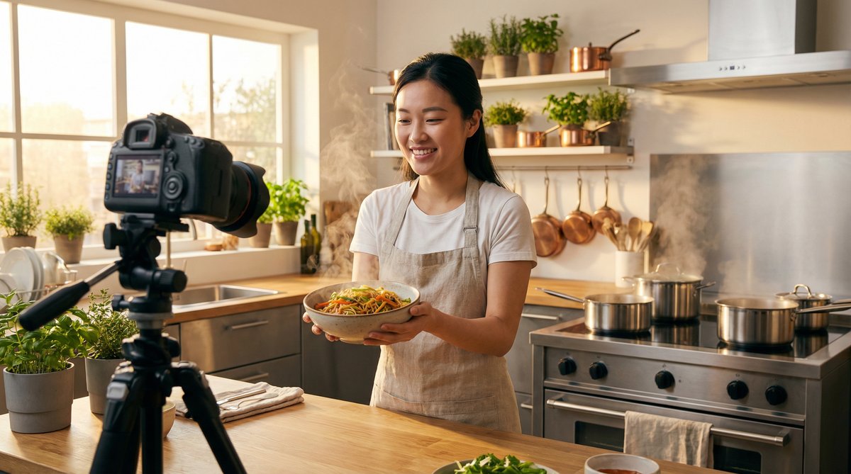 小蓝视频美食视频教程